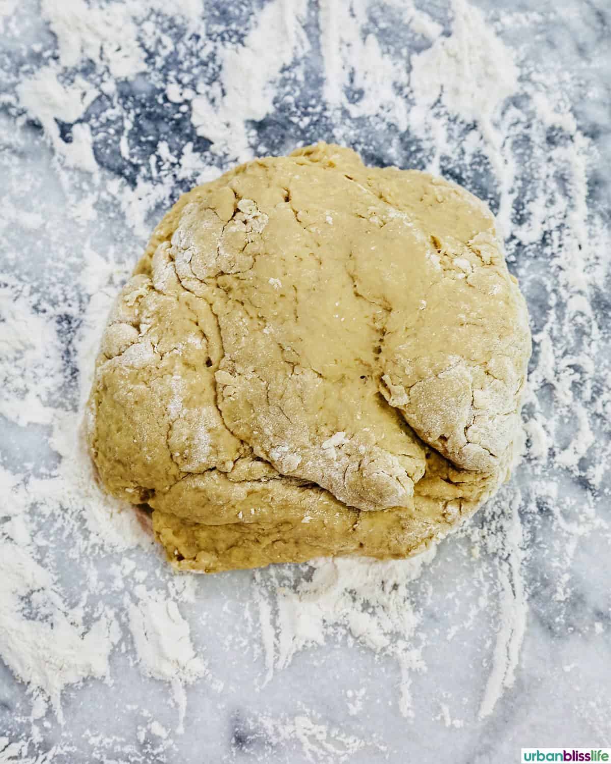 dough to make coffee cinnamon rolls.