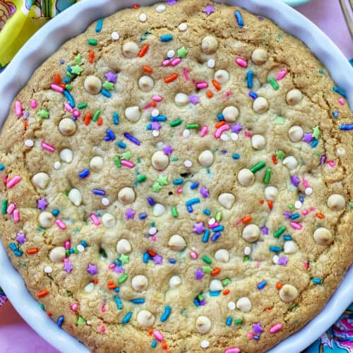 sugar cookie confetti cake from The Super Easy Teen Baking Cookbook by Marlynn Jayme Schotland.