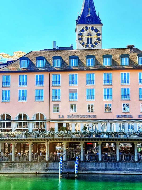 Hotel Storchen Zürich, Swiss 5-star Michelin hotel.