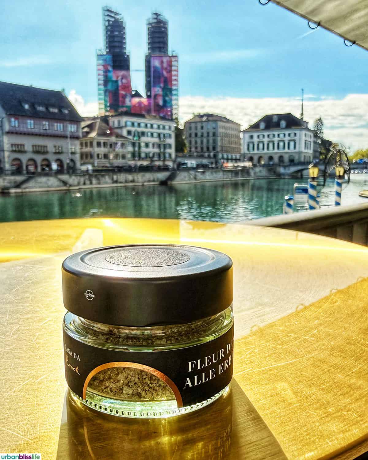 parting gift as a guest at Hotel Storchen Zürich.